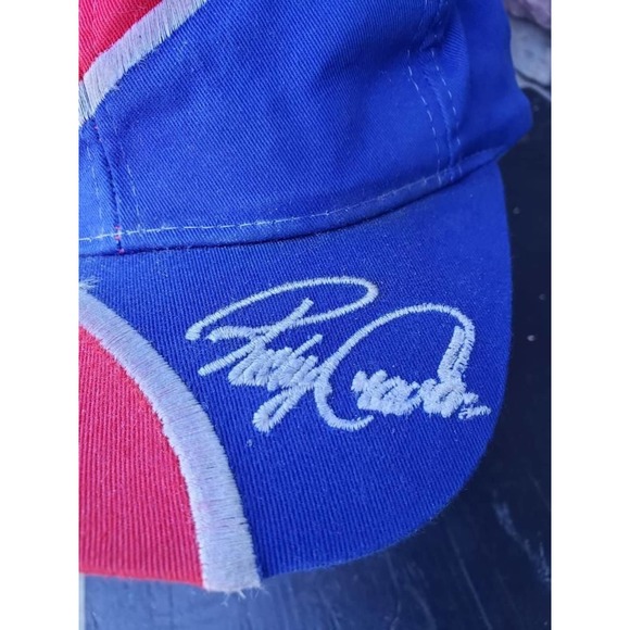 Vtg Chase Authentics Ricky Craven Bud Racing Snapback Hat NASCAR - Picture 5 of 9